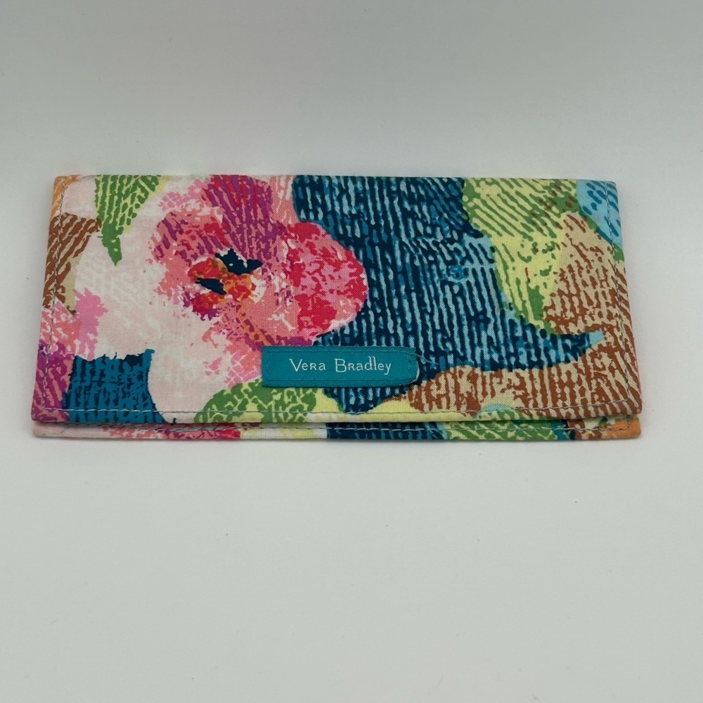 Vera Bradley Floral Checkbook & ID Holder